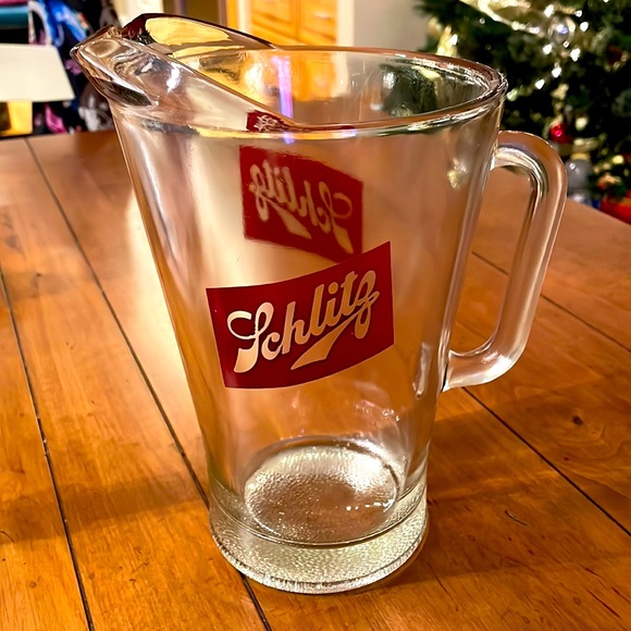 Schlitz Dining Vintage Schlitz Beer Pitcher Poshmark